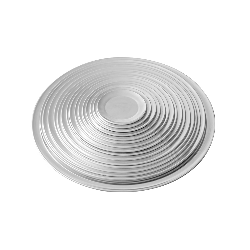 20 inç alüminyum pizza tepsisi 18 gauge hafif