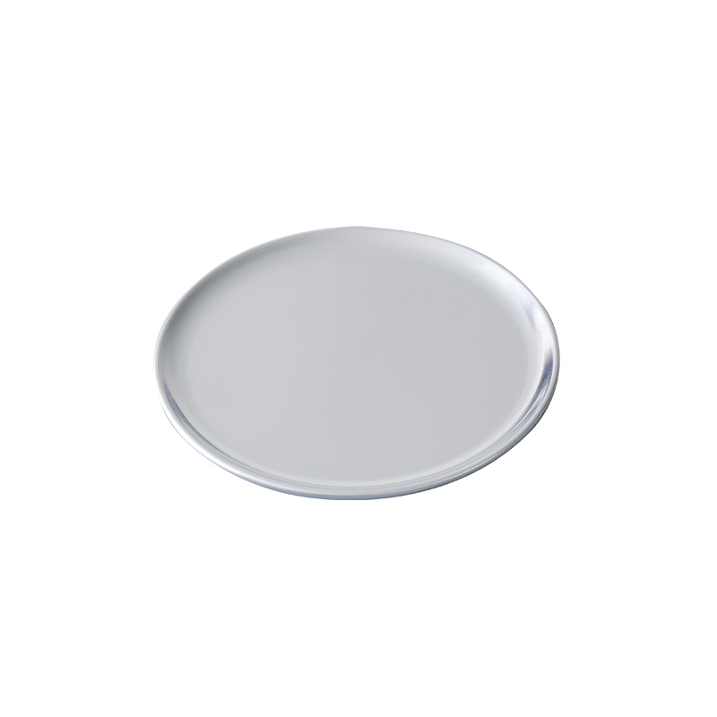 12 inç ticari sınıf alüminyum pizza pan coupe stili (dar jant)