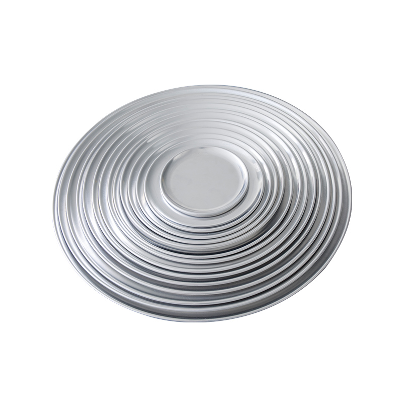 20 inç alüminyum pizza tepsisi 18 gauge hafif